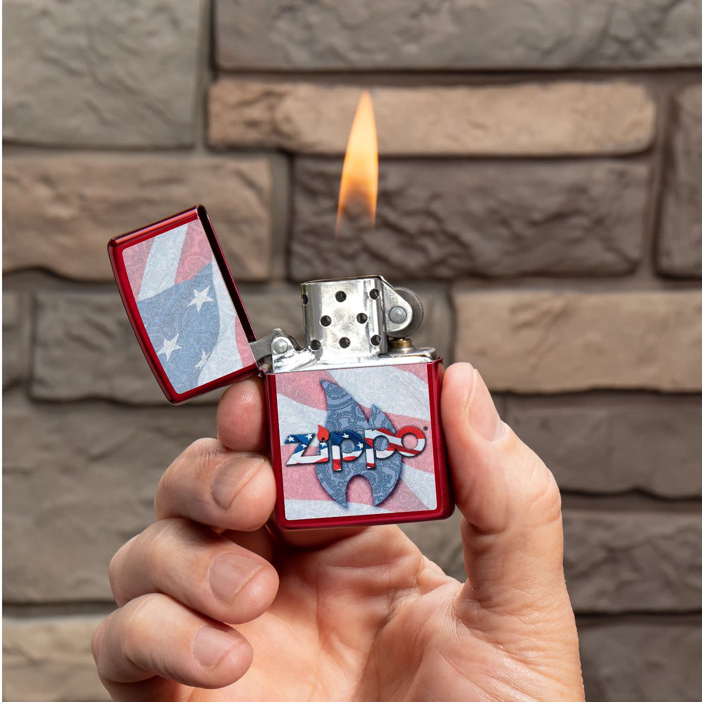 Zippo Flag Design küçük görsel